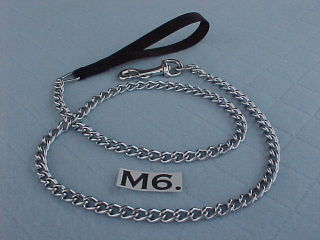 medium weight 3mm chain lead