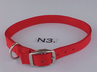 1" wide nylon dog collar