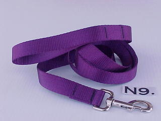 1" x 6' wide nylon dog leash