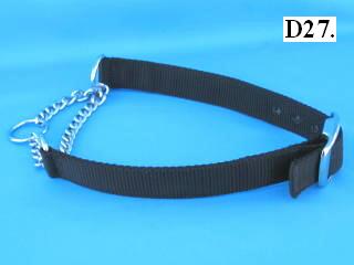 1" wide chain martingale collar