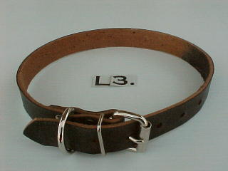 1" Leather Collar