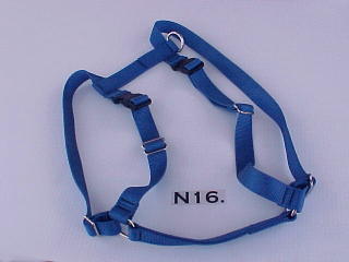 1" wide large dog harness